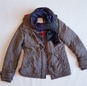 AEO Military Flannel Lining Coat